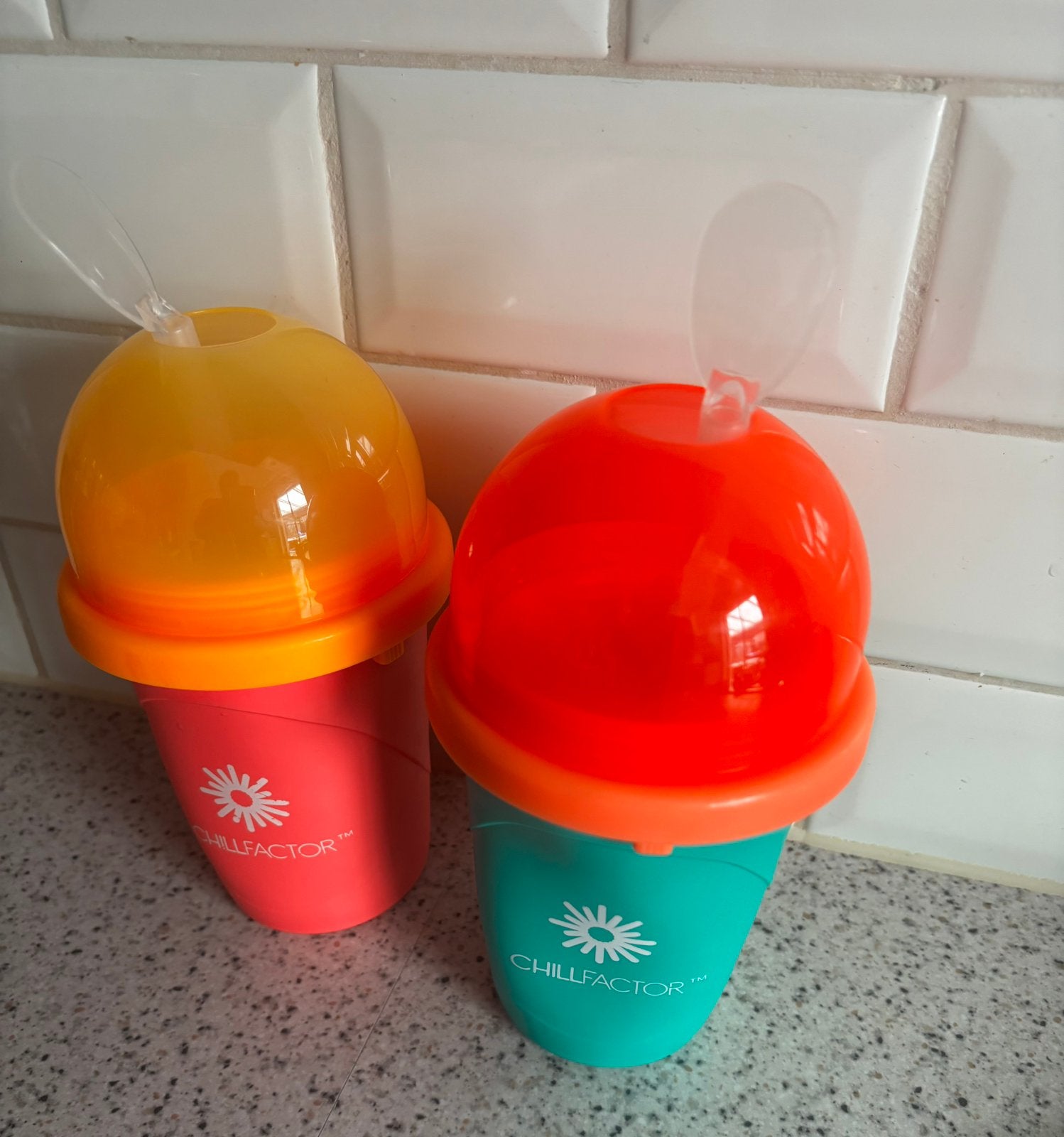 Maak je eigen slushy met deze slushy makers, Ophalen of Verzenden, Zo goed als nieuw, Beker of Kan