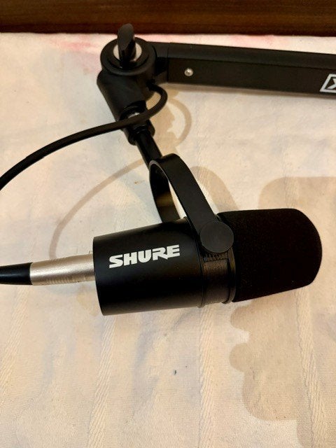 Shure Microfoon MV7X, Ophalen, Zo goed als nieuw, Studiomicrofoon
