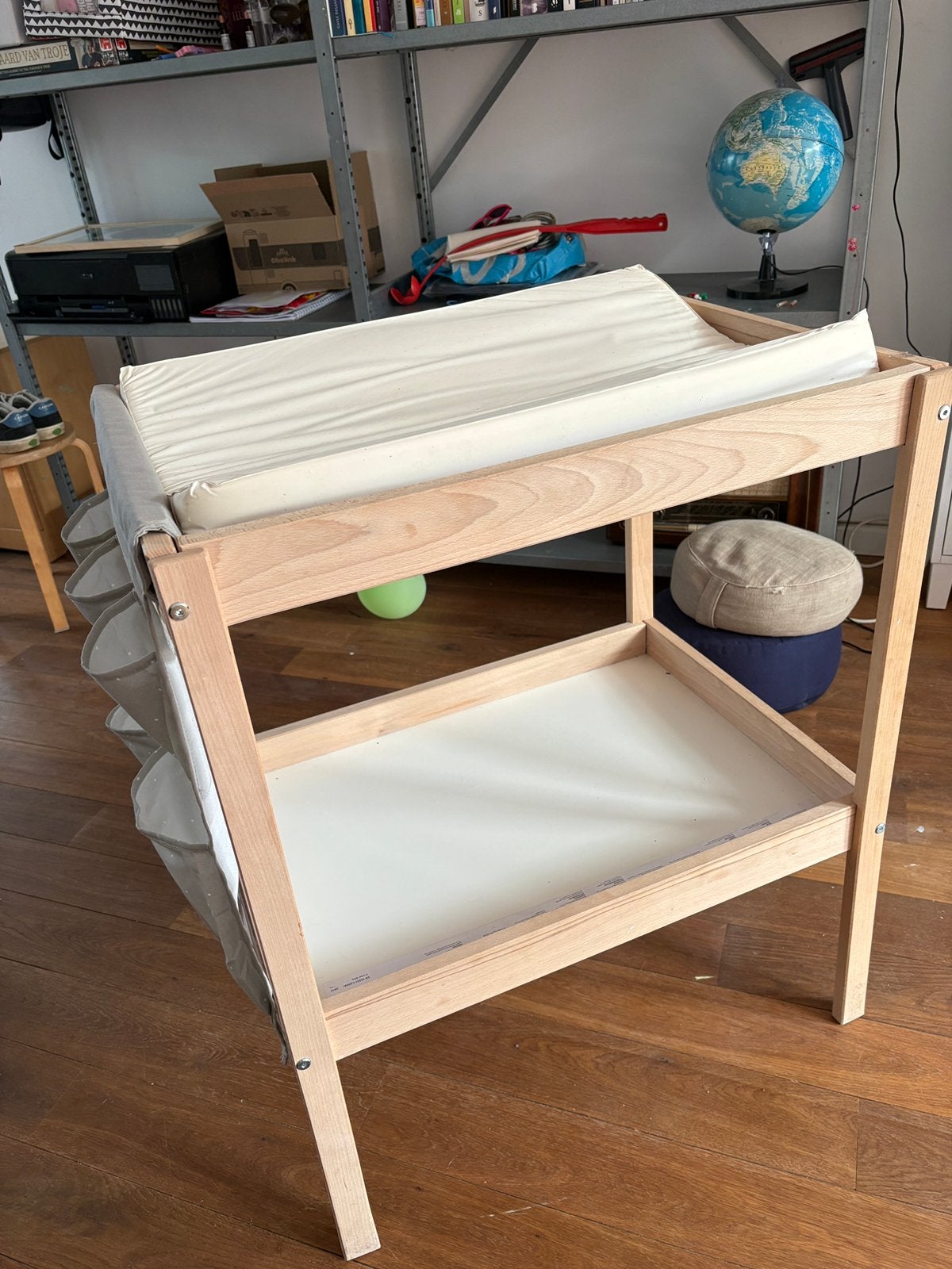 Ikea Sniglar commode & verschoonmat & opbergzakjes, Minder dan 75 cm, 50 tot 70 cm, Zo goed als nieuw, Ophalen