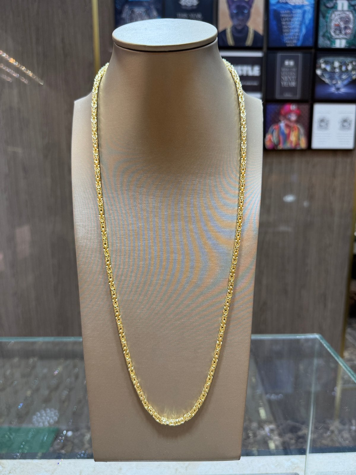 14KT Goud - 25.3 Gram - Ketting - KONING