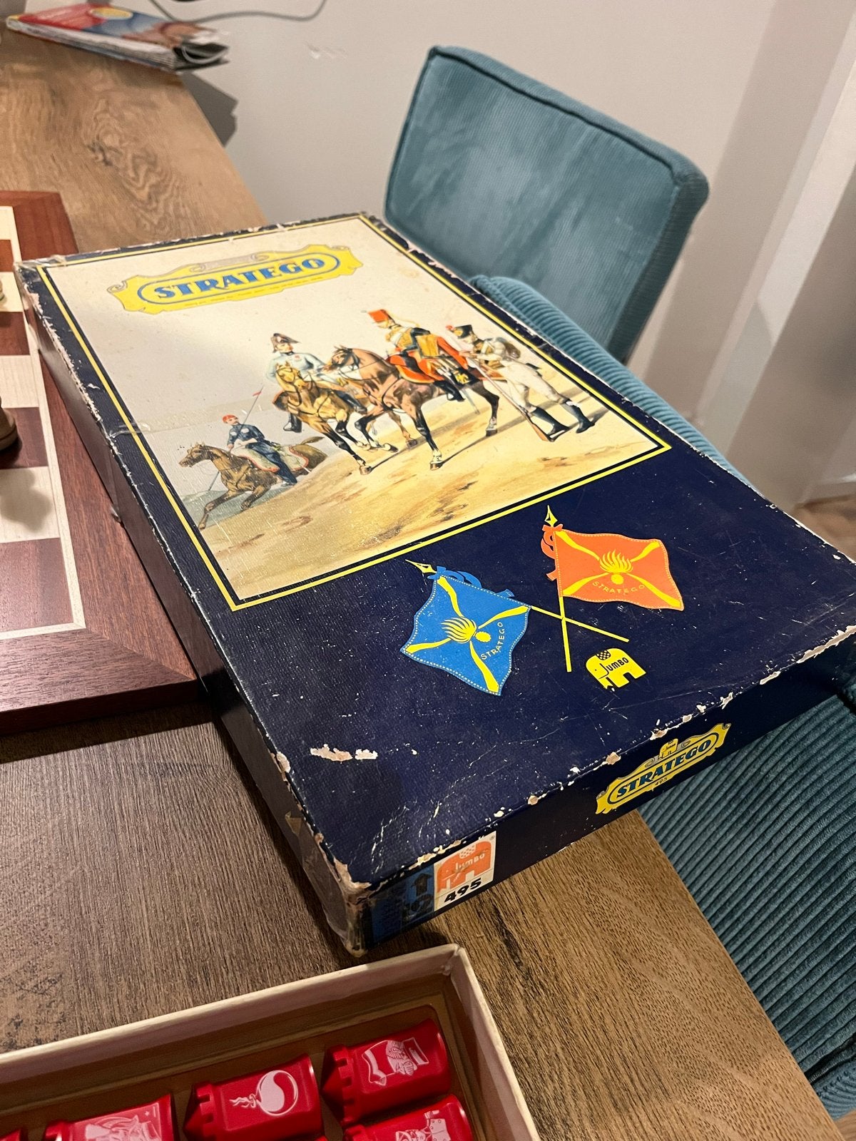 Vintage Stratego Bordspel - Complete Editie, Een of twee spelers, Ophalen, Gebruikt