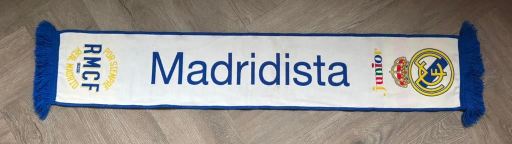 Real Madrid sjaal, Ophalen of Verzenden, Buitenlandse clubs, Vaantje of Sjaal