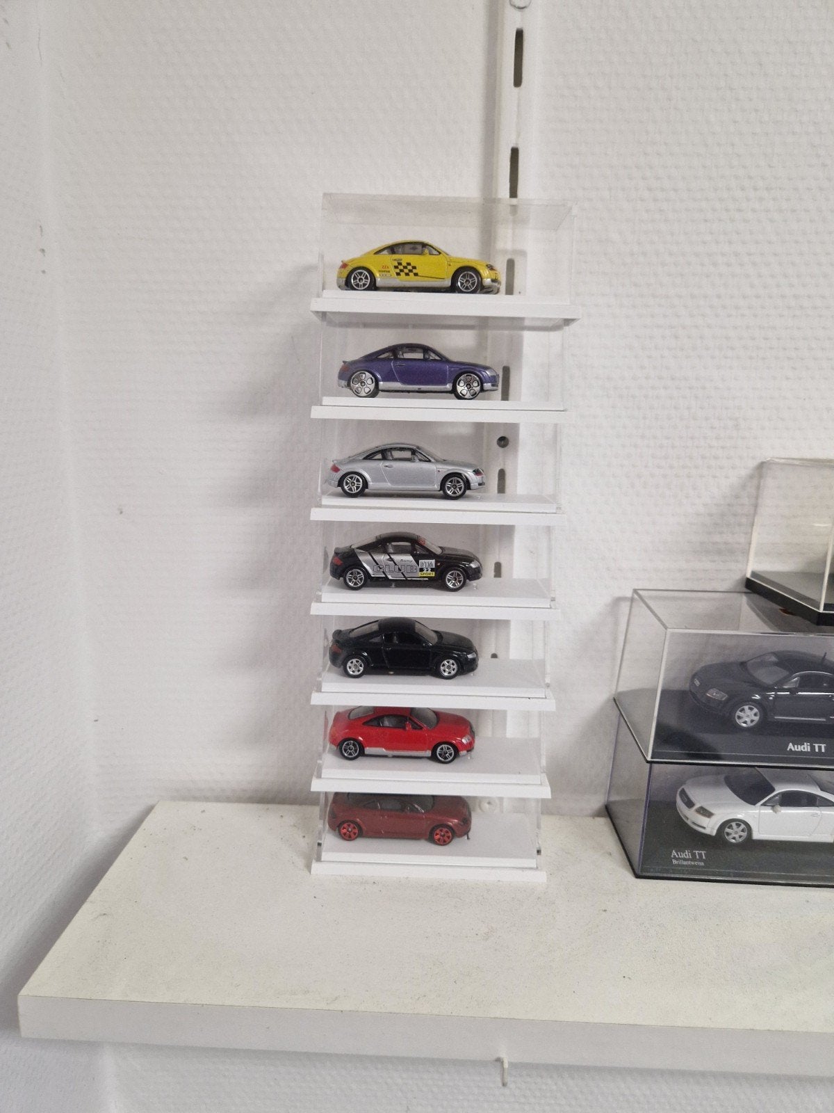 Schaalmodel Audi TT 1:55 Realtoy, Ophalen of Verzenden, Auto