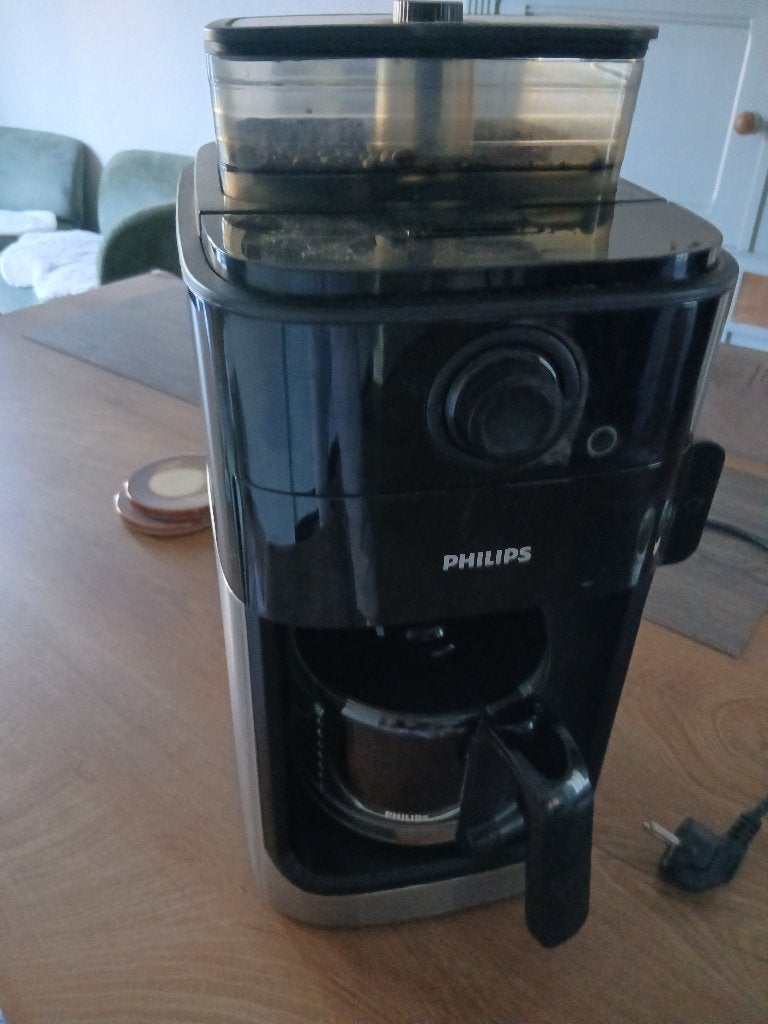 Koffieapparaat  Grind&Brew Philips, Witgoed en Apparatuur, Koffiezetapparaten, Ophalen, 10 kopjes of meer, Koffiemachine, Zo goed als nieuw