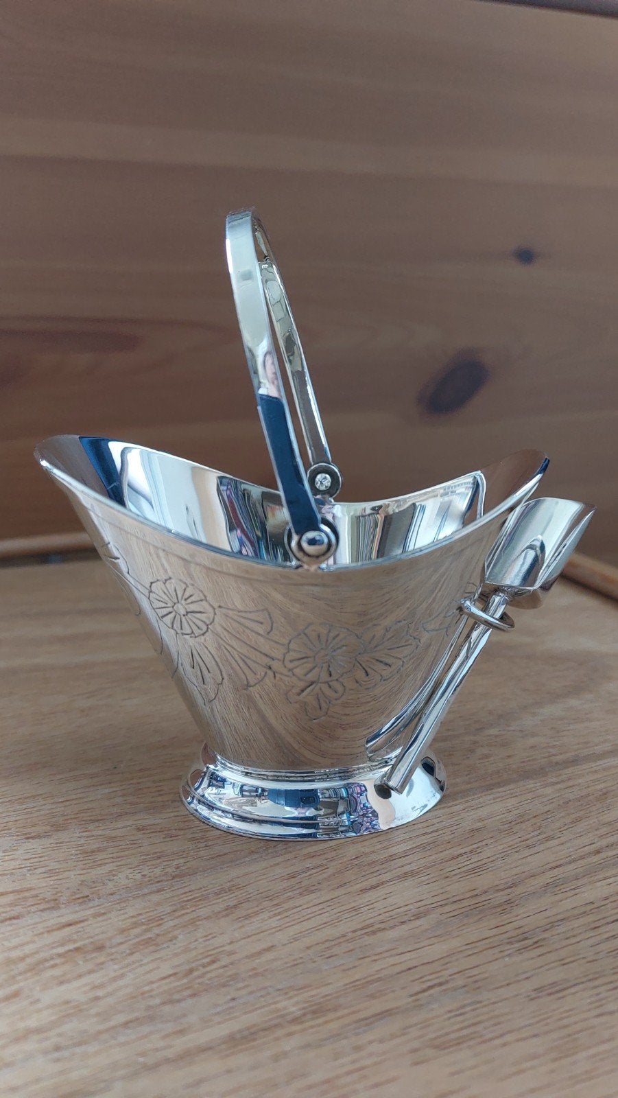 Te koop vintage verzilverde suikerpot., Ophalen of Verzenden