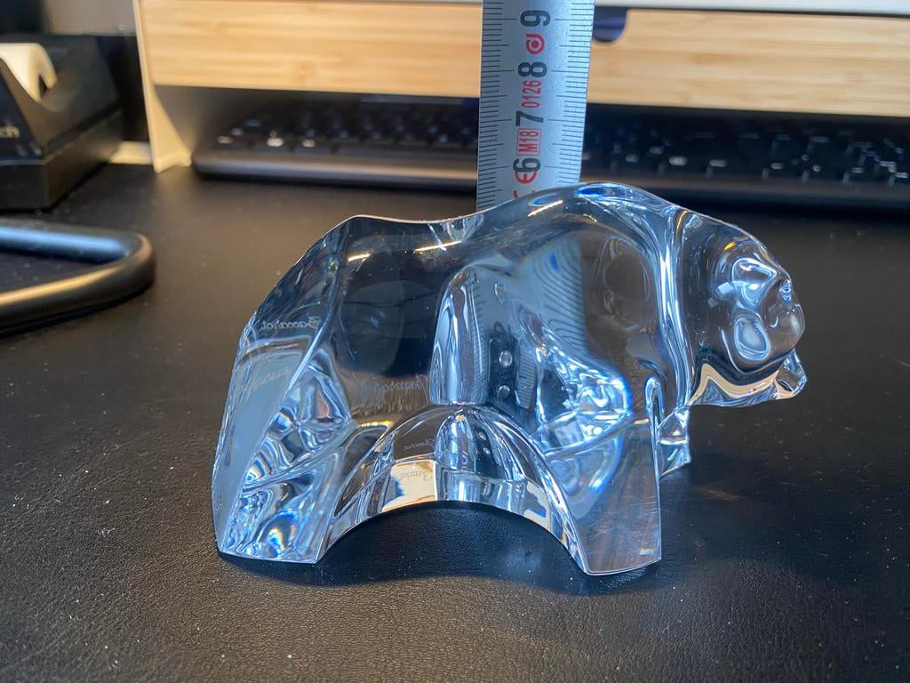 Baccarat kristallen beer, Antiek en Kunst, Antiek | Glas en Kristal, Ophalen of Verzenden