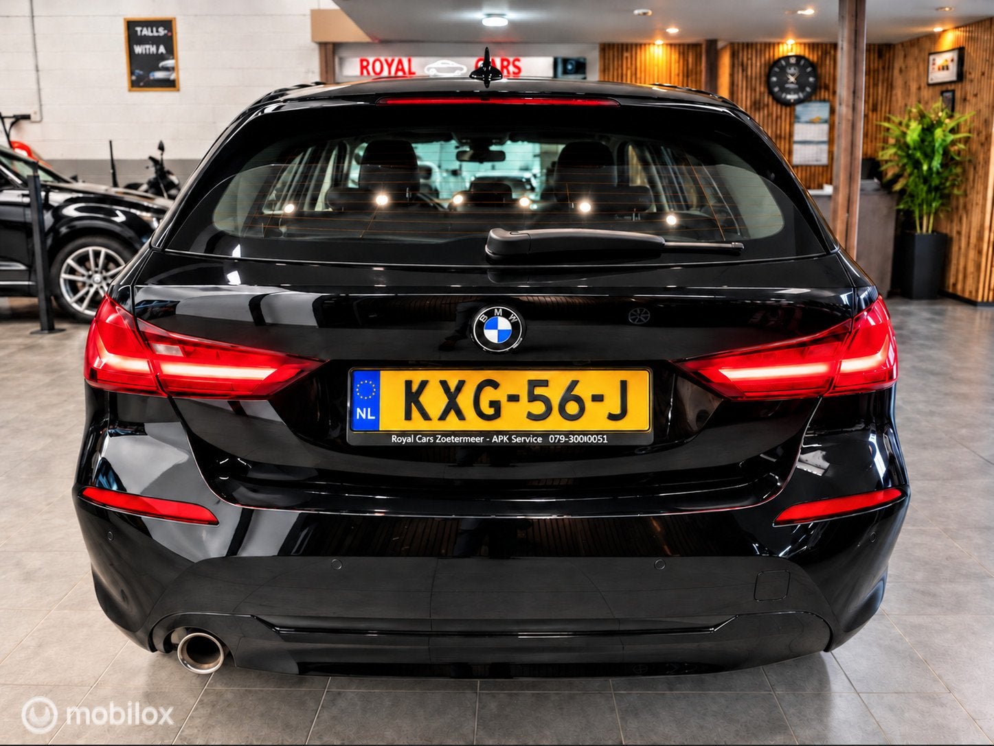 BMW 1-serie 118i EDE Corporate Lease | Lederen bekleding, Auto's, Gebruikt, Zwart, Bedrijf, 3 cilinders