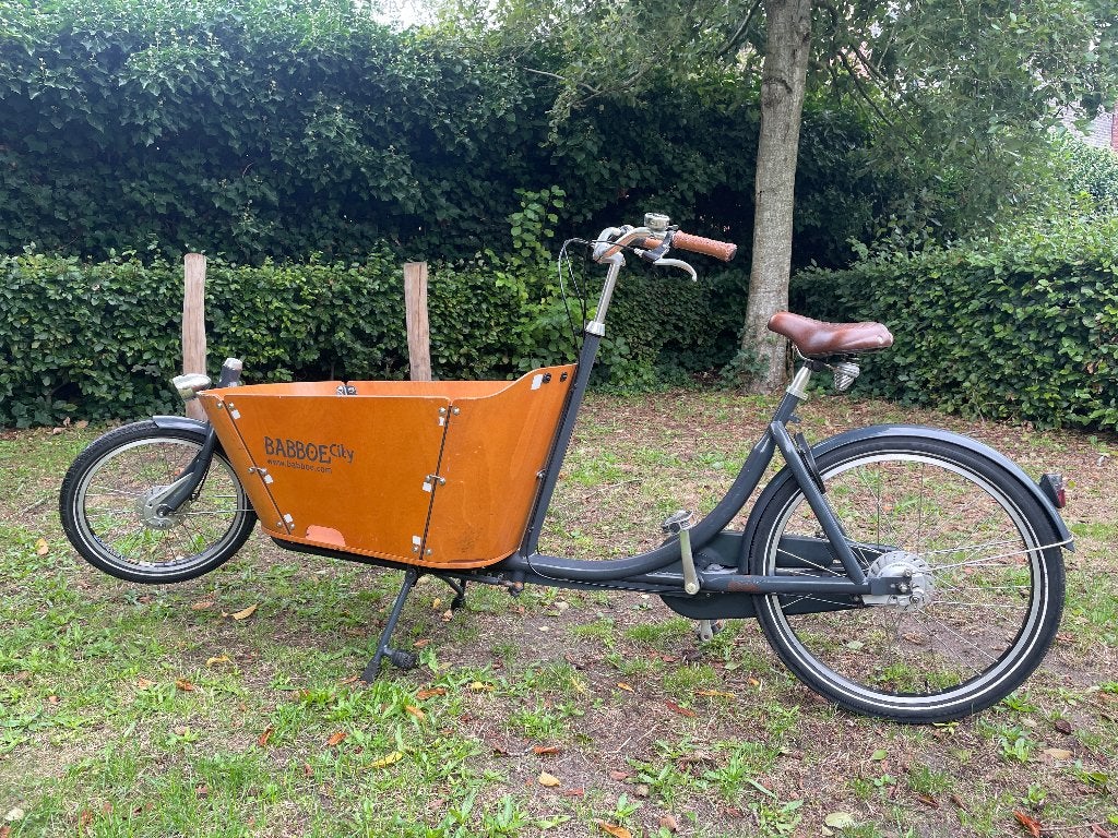 bakfiets baboe city, Gebruikt, 2 kinderen, Trommelrem, Ophalen