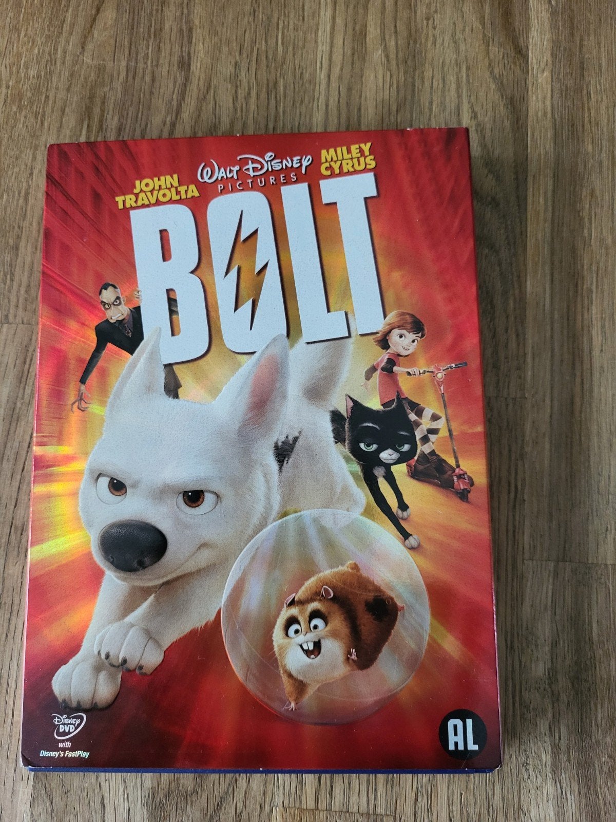 TE KOOP DVD BOLT, Cd's en Dvd's, Dvd's | Tekenfilms en Animatie, Ophalen of Verzenden, Zo goed als nieuw