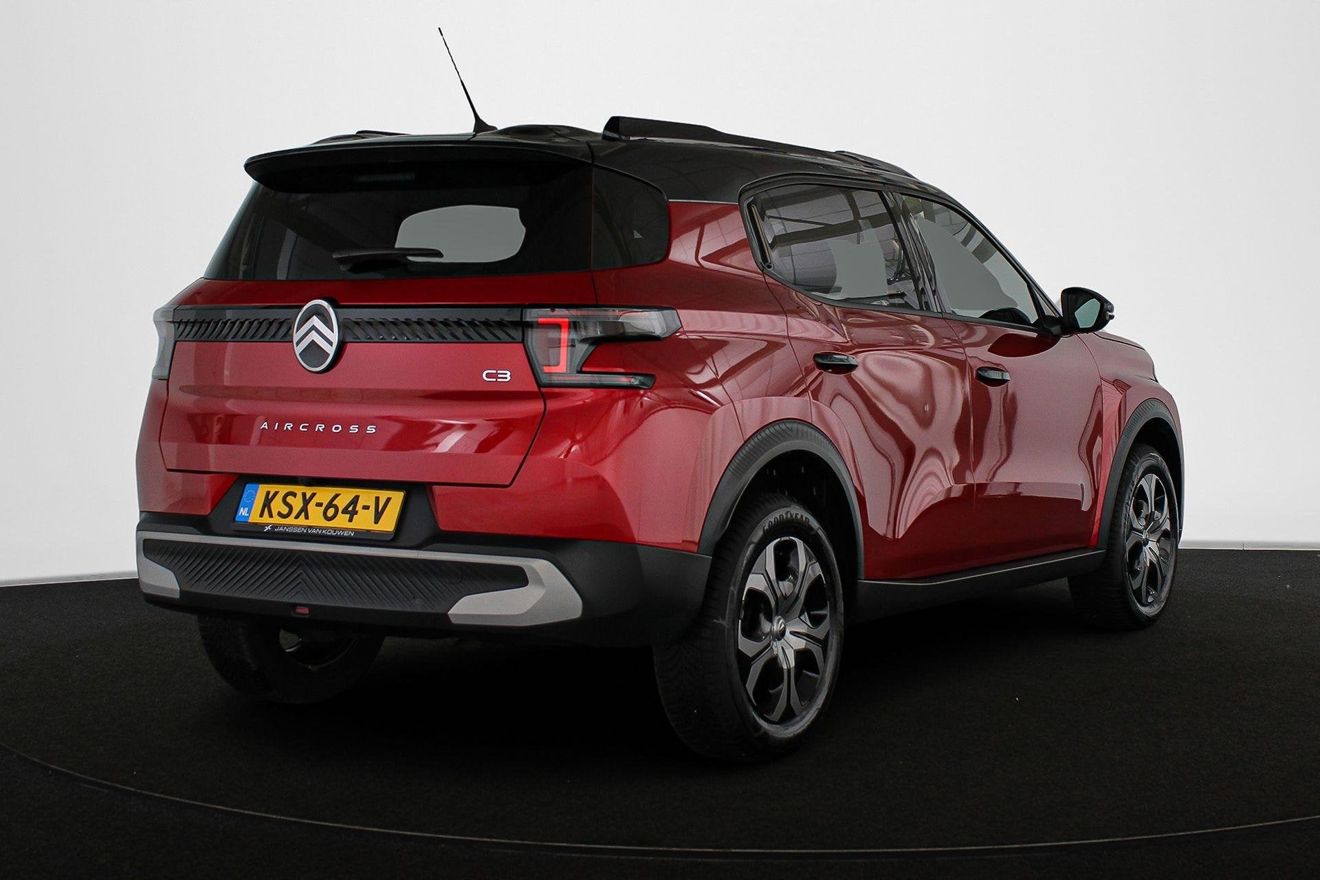 Citroen C3 Aircross 1.2 Hybrid 145pk Plus Achteruitrijcamera, Auto's, 145 pk, Stof, Euro 6, 1199 cc