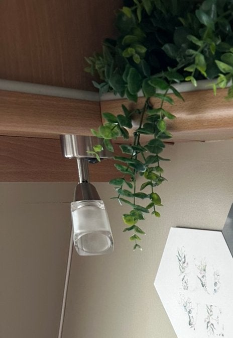 Wandlamp met glazen kap en schakelaar 4 x, Gebruikt, Overige fittingen, Ophalen of Verzenden, Glas