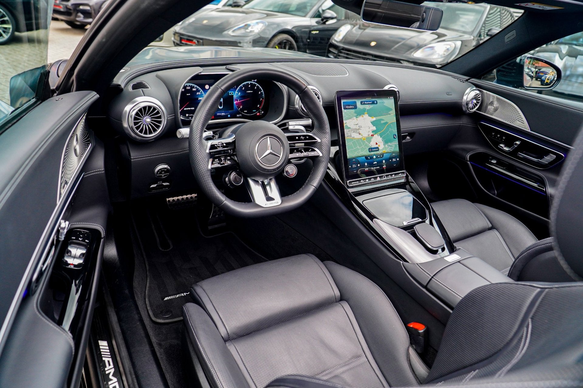 Mercedes-Benz SL-klasse Roadster AMG 43 | Burmester | Digita, Auto's, Mercedes-Benz, Automaat, Achterwielaandrijving, Gebruikt