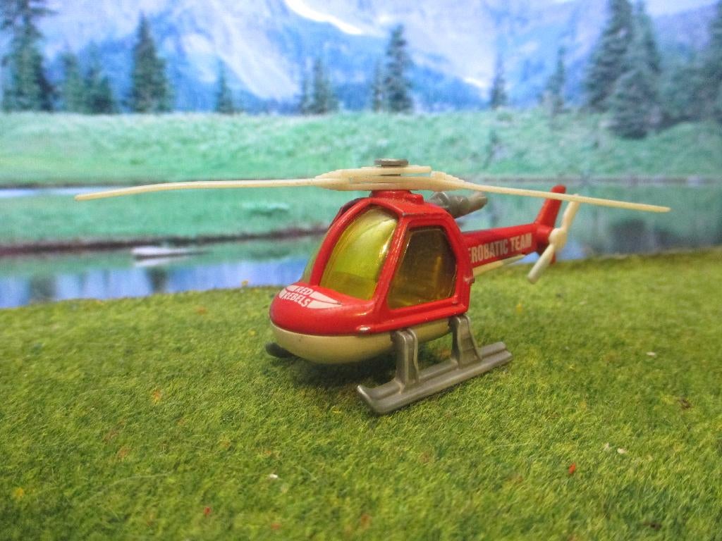 1:110 helikopter - Matchbox Nr.75d RED REBELS ACROBATIC TEAM, Ophalen of Verzenden, Zo goed als nieuw, Auto