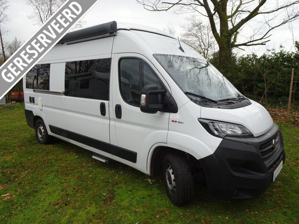 Fiat Ducato 4 persoons met hefdak, Chemisch toilet, Buscamper of Camperbus, Fiat, Bedrijf