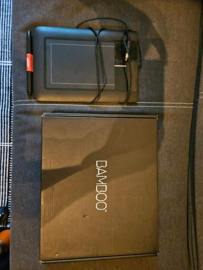 Wacom Bamboo tekentablet CTH-460 - Werking onbekend, Ophalen of Verzenden, Gebruikt, Bedraad, Wacom Bamboo