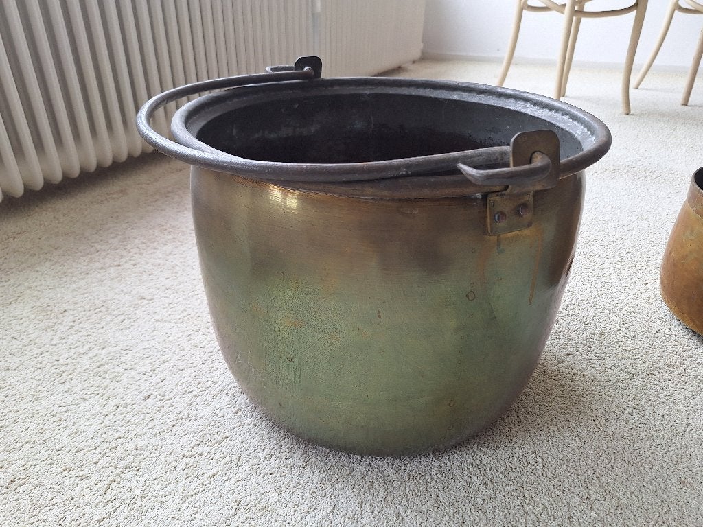 Koperen kookpot, Ophalen, Koper