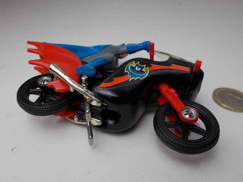 1978 Corgi Toys 268 BATBIKE + BATMAN I.z.g.st!, Ophalen of Verzenden, Zo goed als nieuw, Overige typen, Corgi