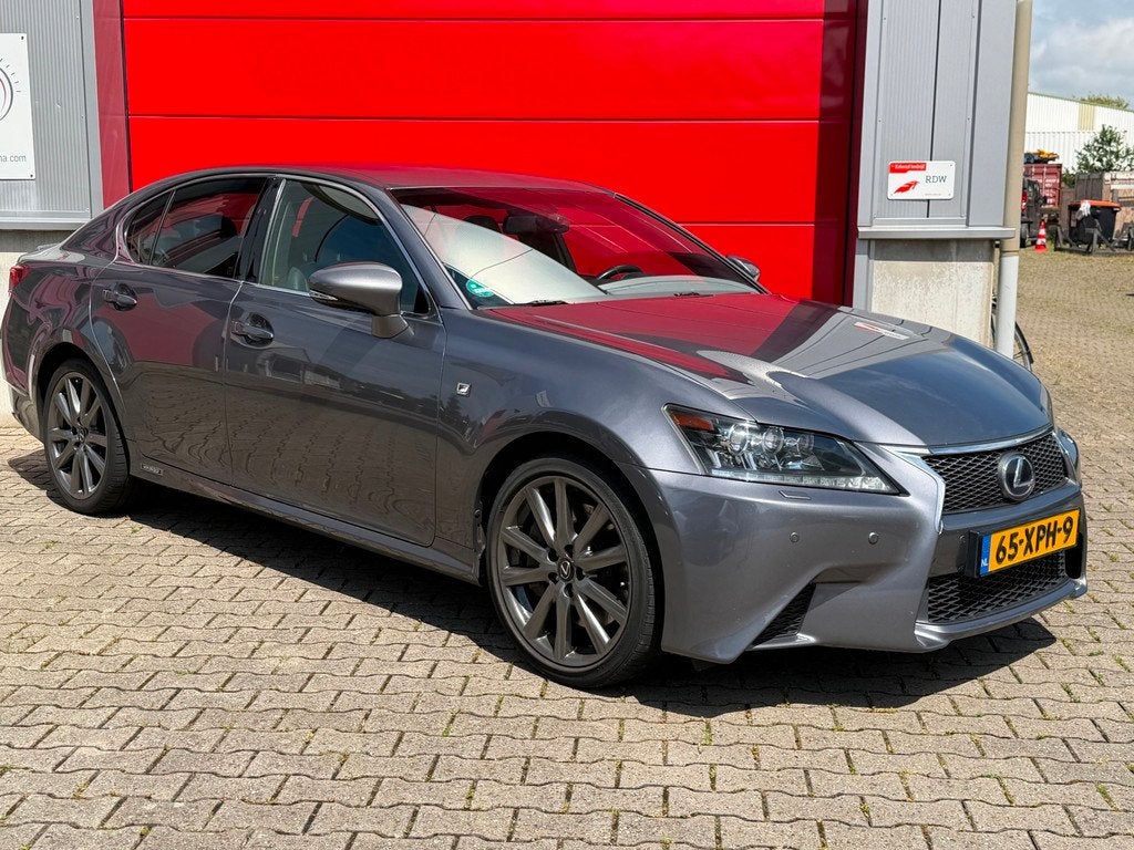 Lexus GS 450h 349pk F Sport Line Automaat / Elektr. memo sto, Auto's, Lexus, Automaat, Euro 5, Gebruikt, Zwart