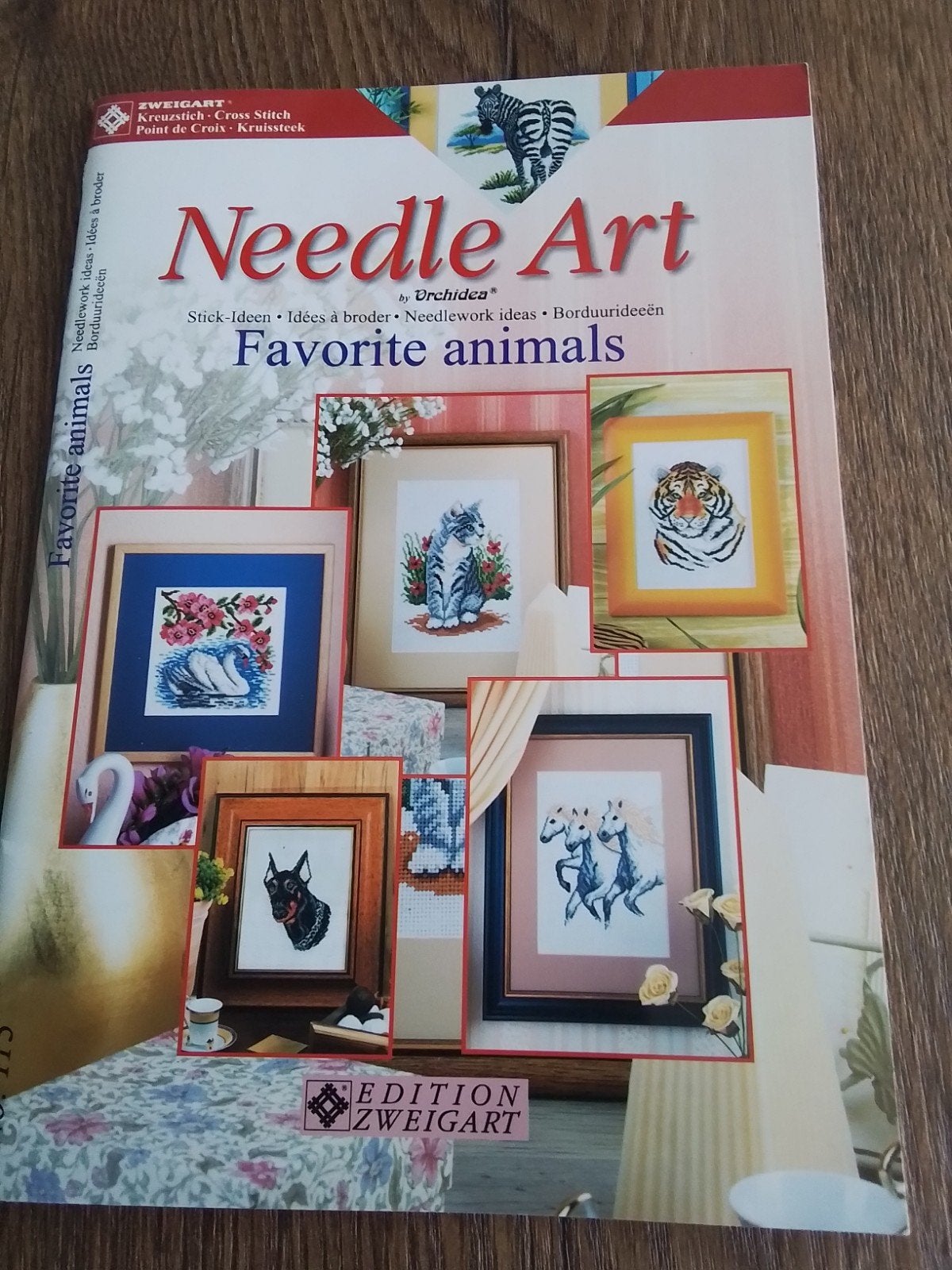 zweigart edition, favoriete animals, Ophalen of Verzenden, Zo goed als nieuw, Handborduren, Patroon