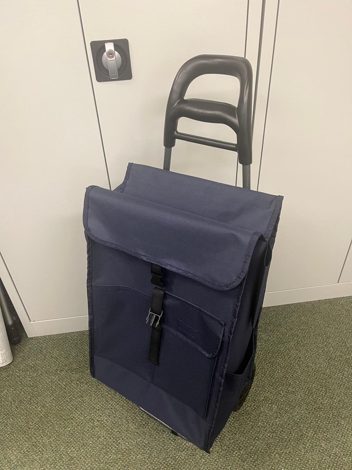 Boodschappen trolley, Sieraden, Tassen en Uiterlijk, Tassen | Reistassen en Weekendtassen, Ophalen, Zo goed als nieuw, 30 cm of meer