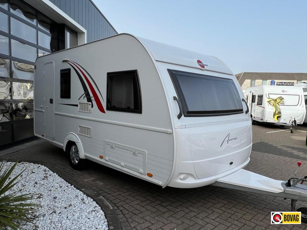 Bürstner Averso 430 TS Mover Voortent Fietsenrek va, Caravans en Kamperen, Caravans, Bedrijf, Treinzit, Schokbreker, Bürstner