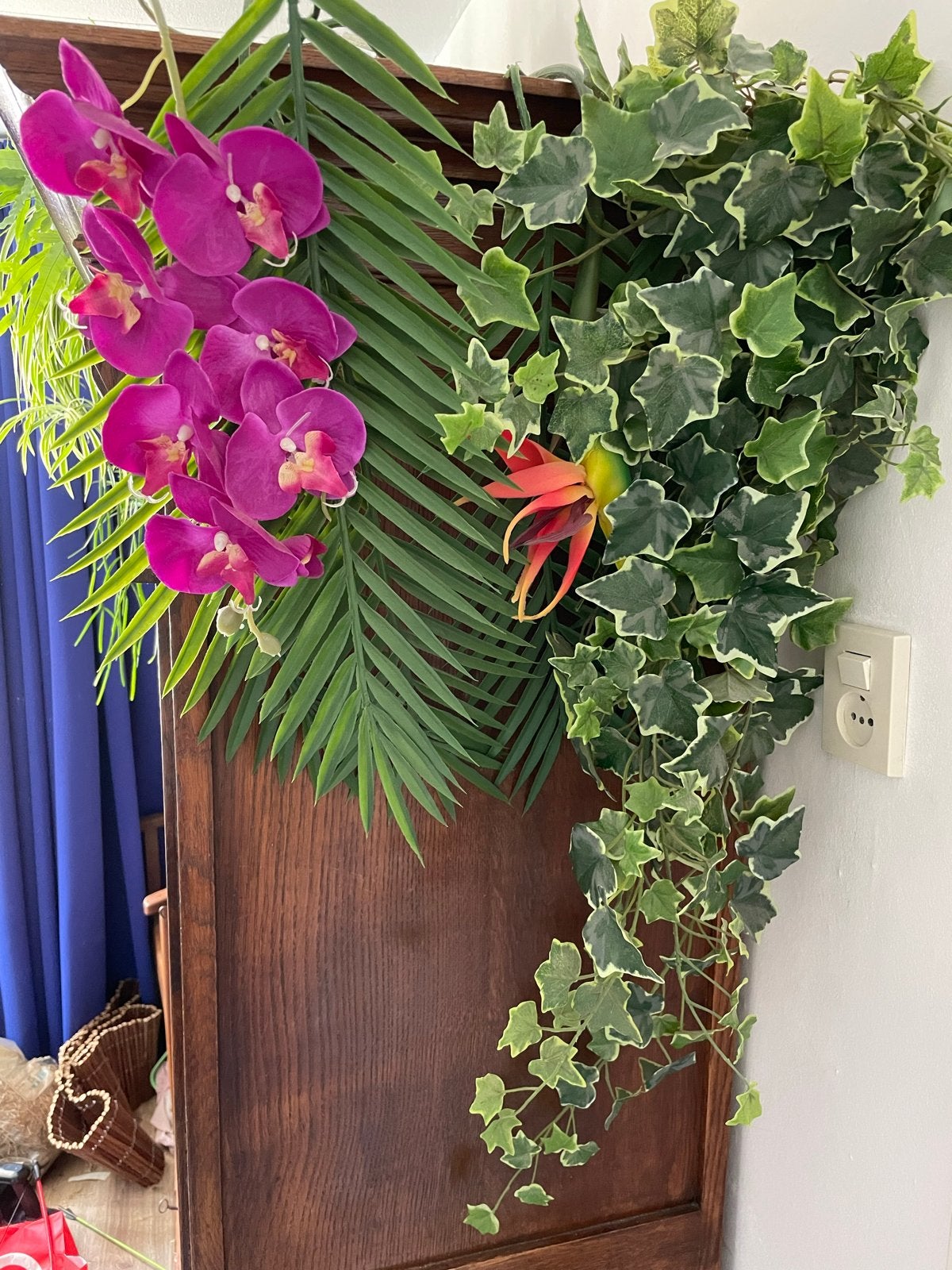 Mooi pakket zijden planten - 12 stuks, Binnen, Gebruikt, Kunstplant, Zijde