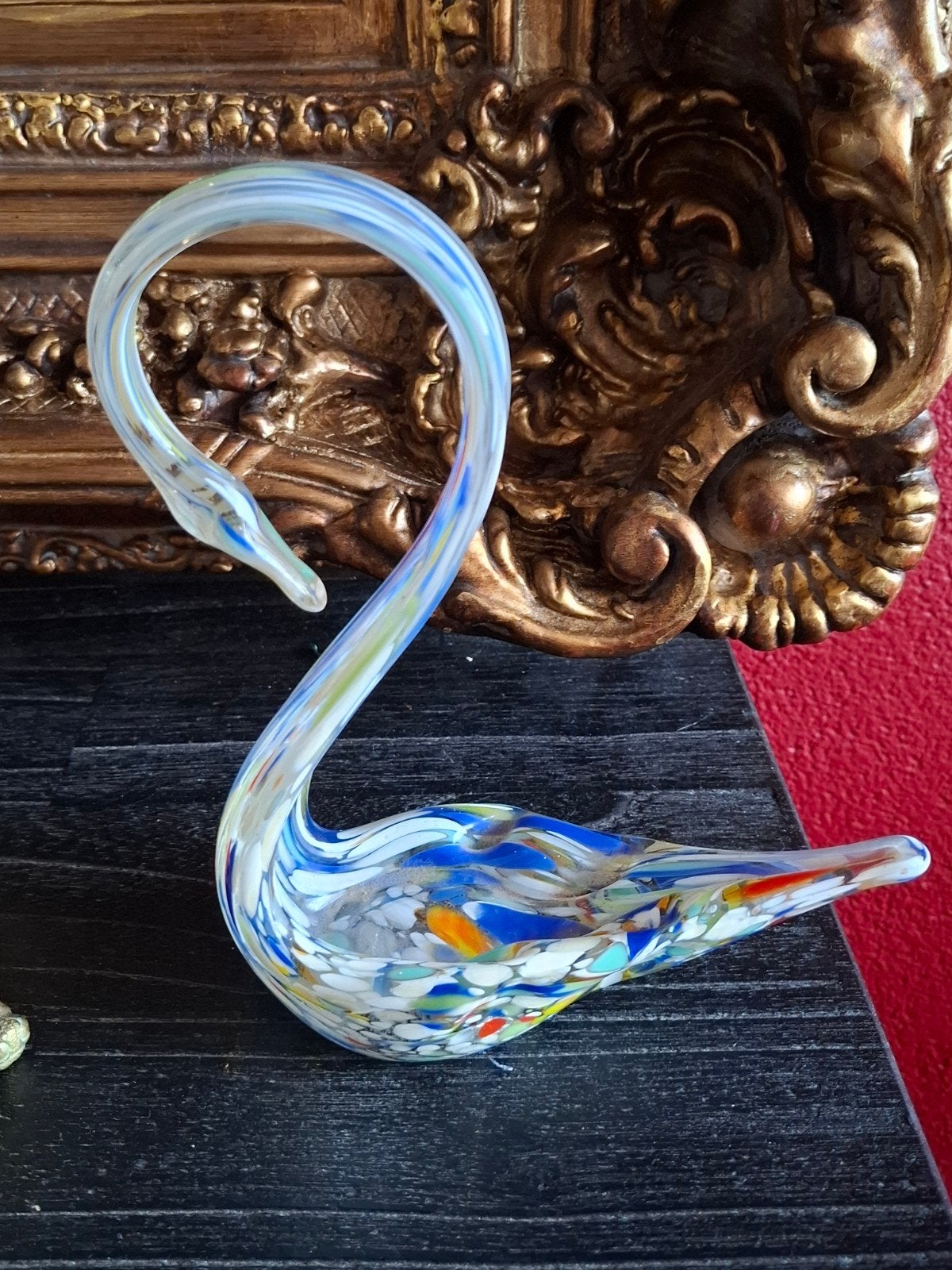 Glazen Zwaan Ornament - 22 cm, Ophalen of Verzenden