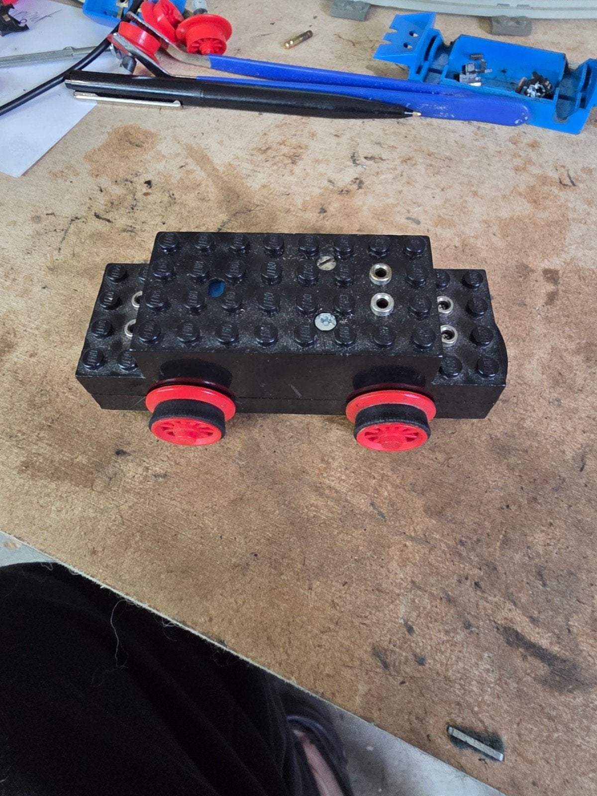 Lego 12V trein motor nagezien en getest, Ophalen of Verzenden, Gebruikt, Accessoire, Lego