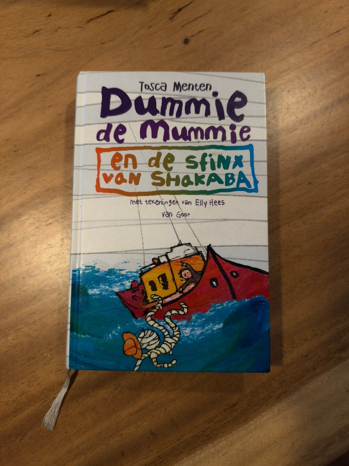 Tosca Menten - Dummie de mummie en de sfinx van Shakaba, Fictie algemeen, Ophalen of Verzenden, Zo goed als nieuw, Tosca Menten