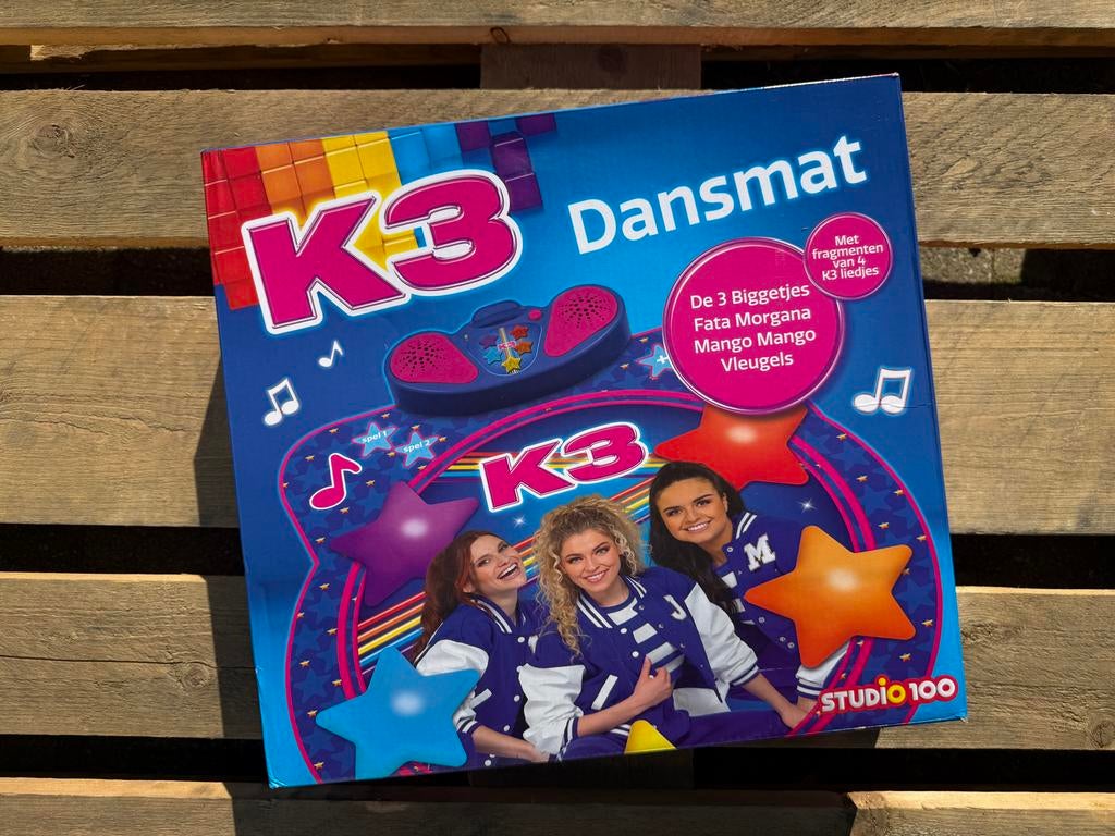 K3 dansmat nieuw in doos, Halfstraat 80, 2627 Schelle, Nieuw, Ophalen of Verzenden, Studio 100