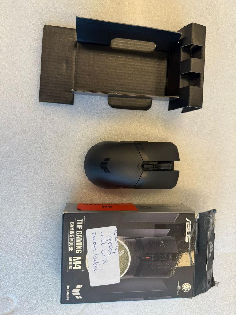 TUF Gaming M4 Wireless, Computers en Software, Muizen, Muis, Gebruikt, Nijverheidscentrum 44, ASUS
