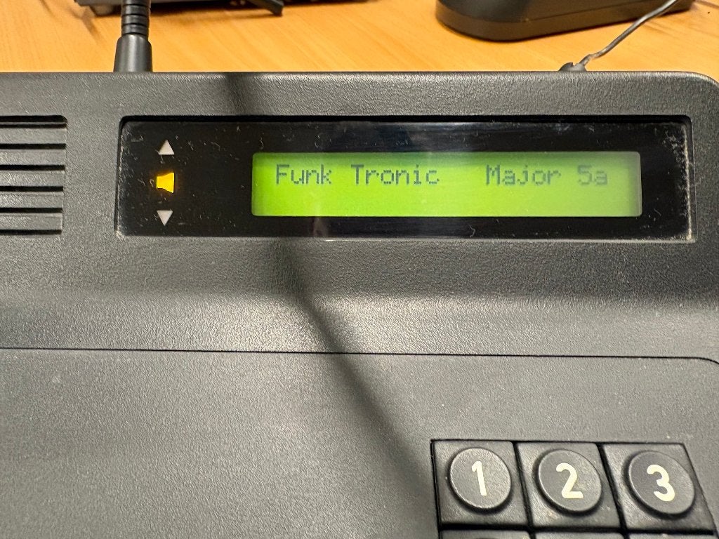 FunkTronic Major 5a bediendeel / tafelmodel (werkend) - €50, Telecommunicatie, Ophalen of Verzenden, Gebruikt, Zender en Ontvanger