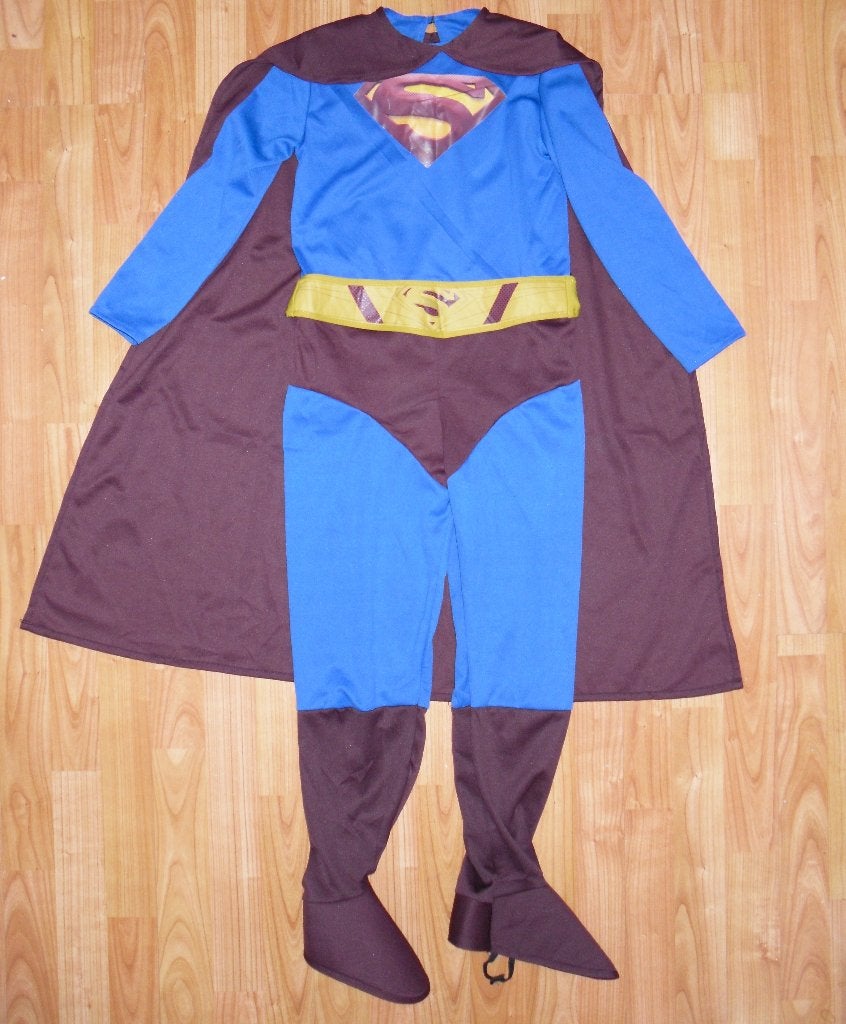 Superman outfit mt 110 / 122, Ophalen of Verzenden, Nieuw, 122 t/m 128, Jongen