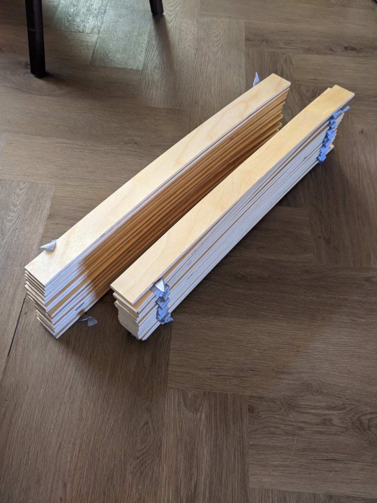 IKEA lattenbodem 70 x 200 cm (2 stuks), Huis en Inrichting, Slaapkamer | Bedden, Ophalen, Gebruikt, Wit, 200 cm