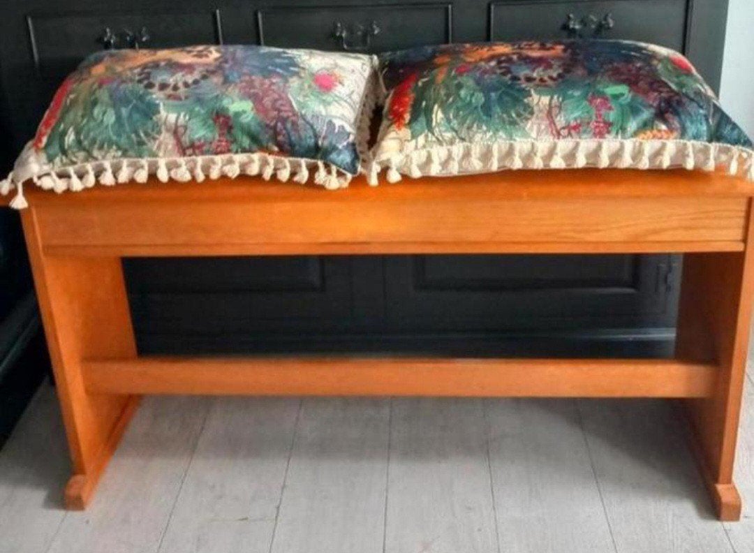 Massief houten klepbank, Ophalen