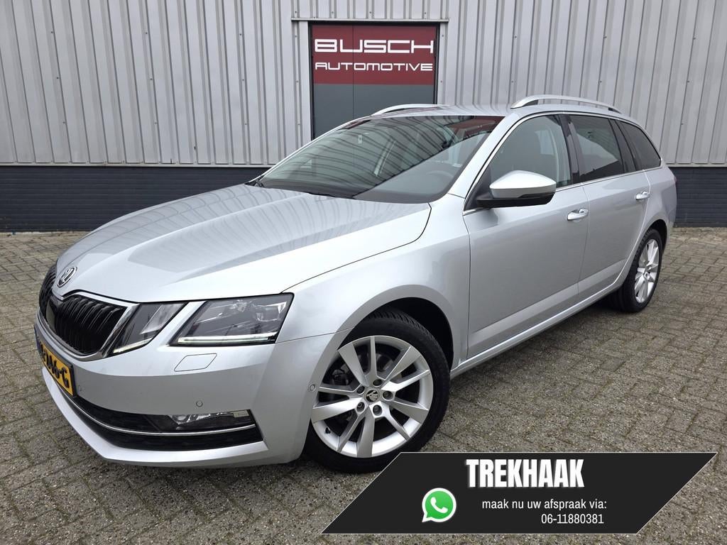 Skoda Octavia Combi 1.0 TSI Greentech Style Business CARPLAY, Voorwielaandrijving, Stof, Gebruikt, Origineel Nederlands