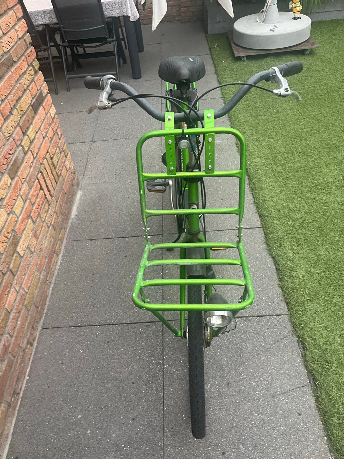 Batavus GZ195 Transportfiets - Groen, Ophalen, Velgrem, Batavus, 50 tot 53 cm