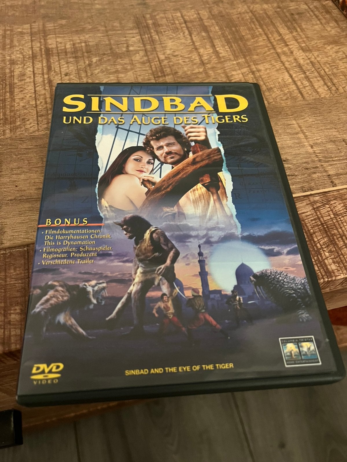 Sindbad und das auge des tigers, Cd's en Dvd's, Alle leeftijden, Ophalen of Verzenden, Zo goed als nieuw, Actie en Avontuur