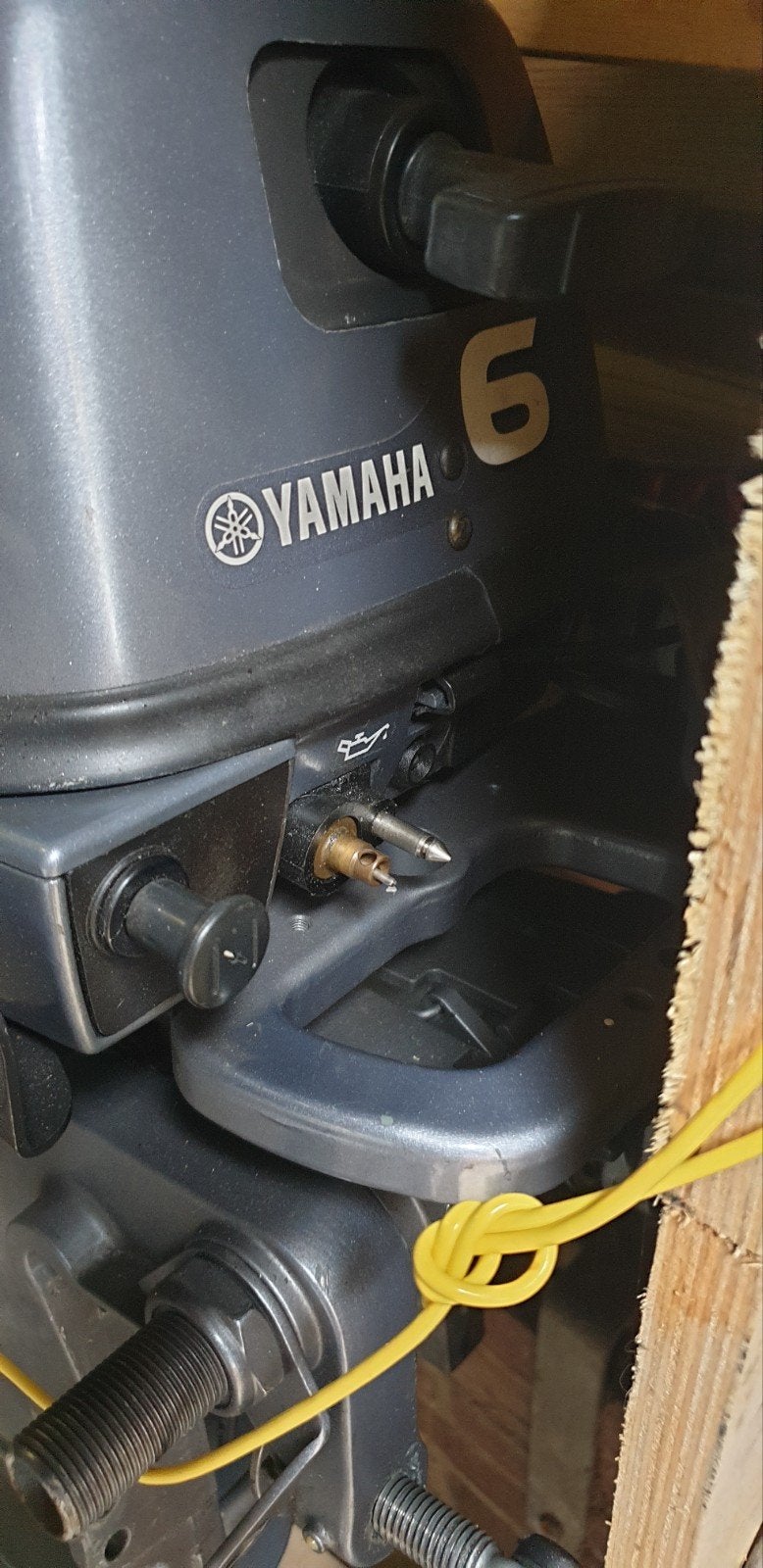 Yamaha  6pk 2-cilinder 4takt, Watersport en Boten, Ophalen, 5 tot 10 pk, Zo goed als nieuw, Buitenboordmotor