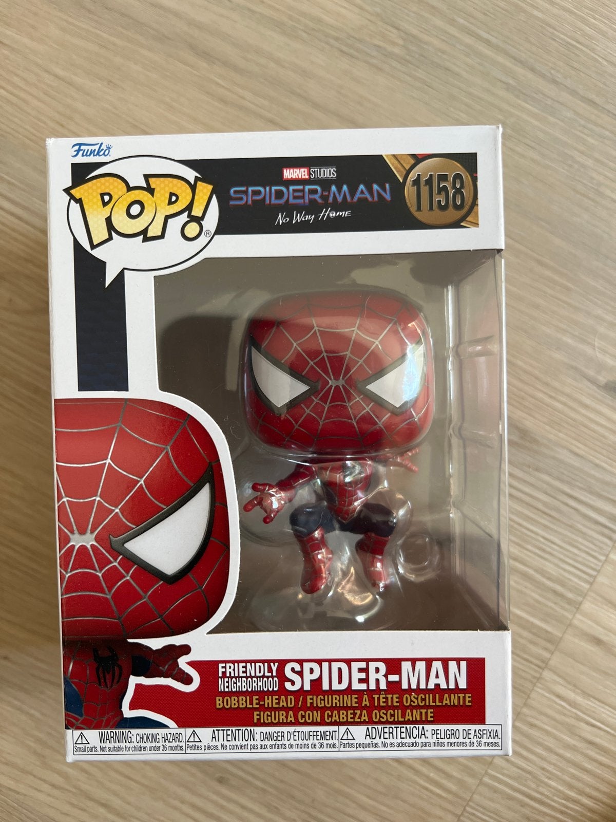 Funko Pop! Spider-Man No Way Home (1158) - Zo goed als nieuw, Ophalen of Verzenden, Zo goed als nieuw