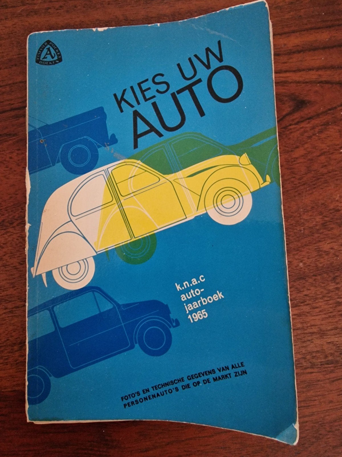 Kies uw auto, KNAC jaarboek 1965 !, Gelezen, Diverse, Algemeen, Ophalen of Verzenden