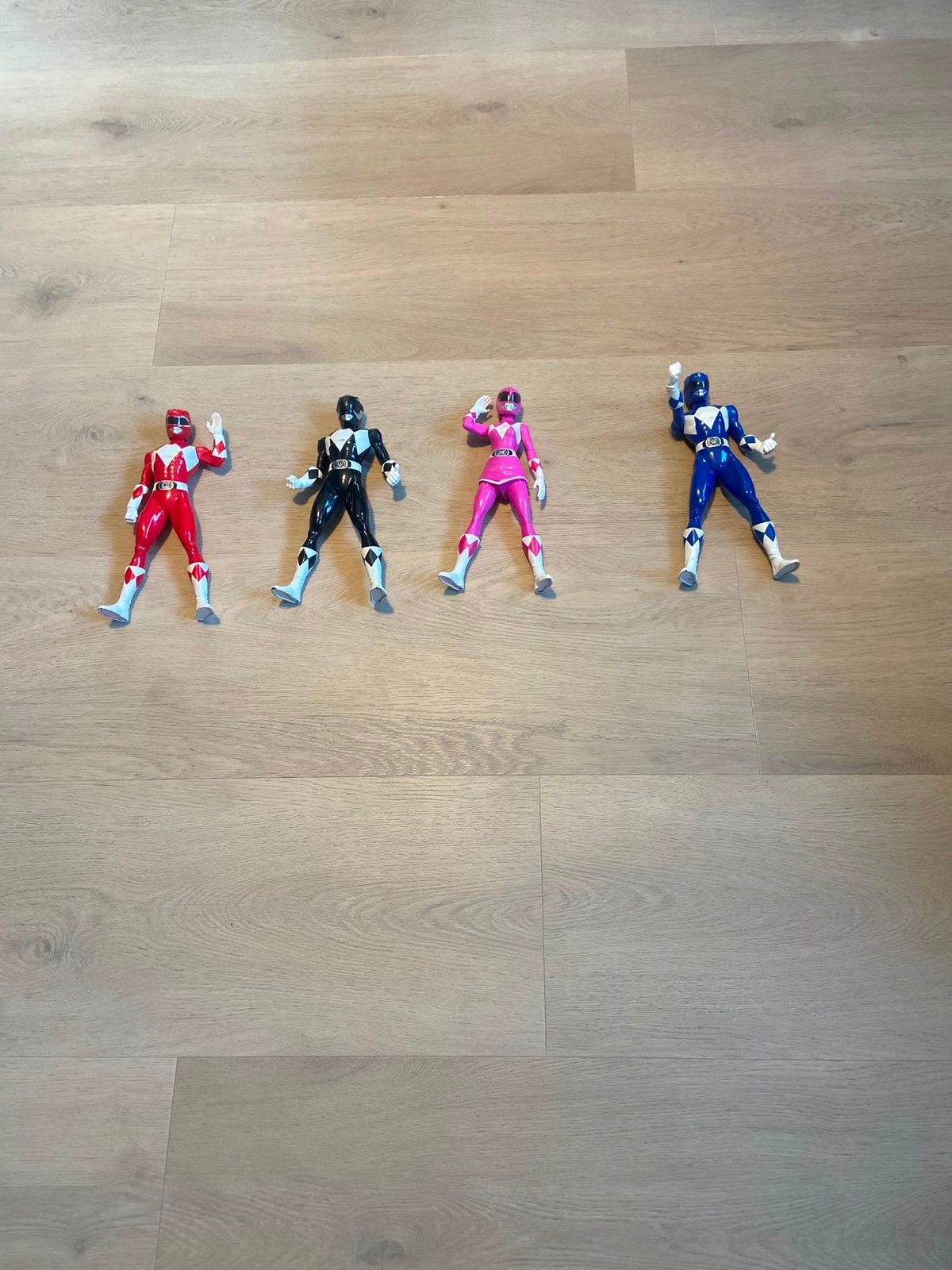 Power Rangers Actiefiguren - Set van 4, Ophalen of Verzenden, Gebruikt