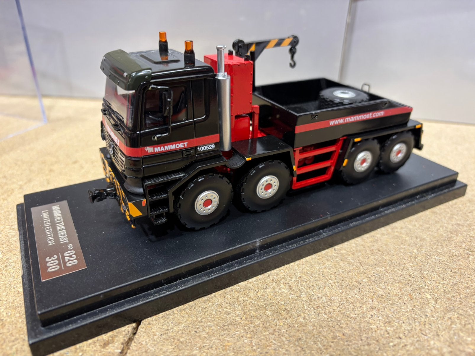MAMMOET MERCEDES MB ACTROS 8x8 IMC, Ophalen of Verzenden, Zo goed als nieuw, Bus of Vrachtwagen, Wsi