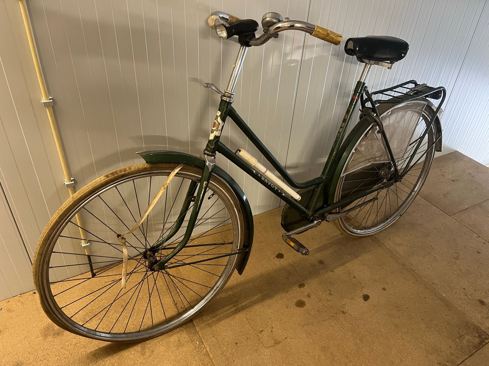 Vintage Batavus damesfiets - Groen, Terugtraprem, Ophalen, Overige merken, 53 tot 56 cm