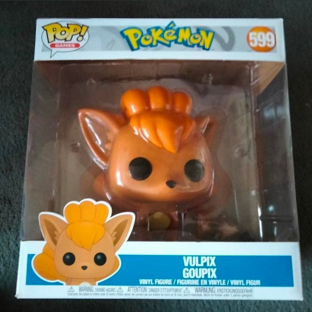 599 Vulpix Pokemon Jumbo 10 Inch Funko Pop, Verzamelen, Poppetjes en Figuurtjes, Ophalen of Verzenden, Zo goed als nieuw