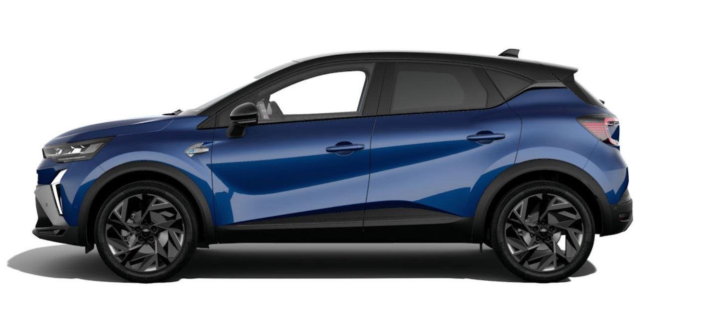 Renault Captur (Zeeuw & Zeeuw Private Lease Actie v.a. € 5, Auto's, 1789 cc, 4 cilinders, Blauw, Automatische klimaatregeling