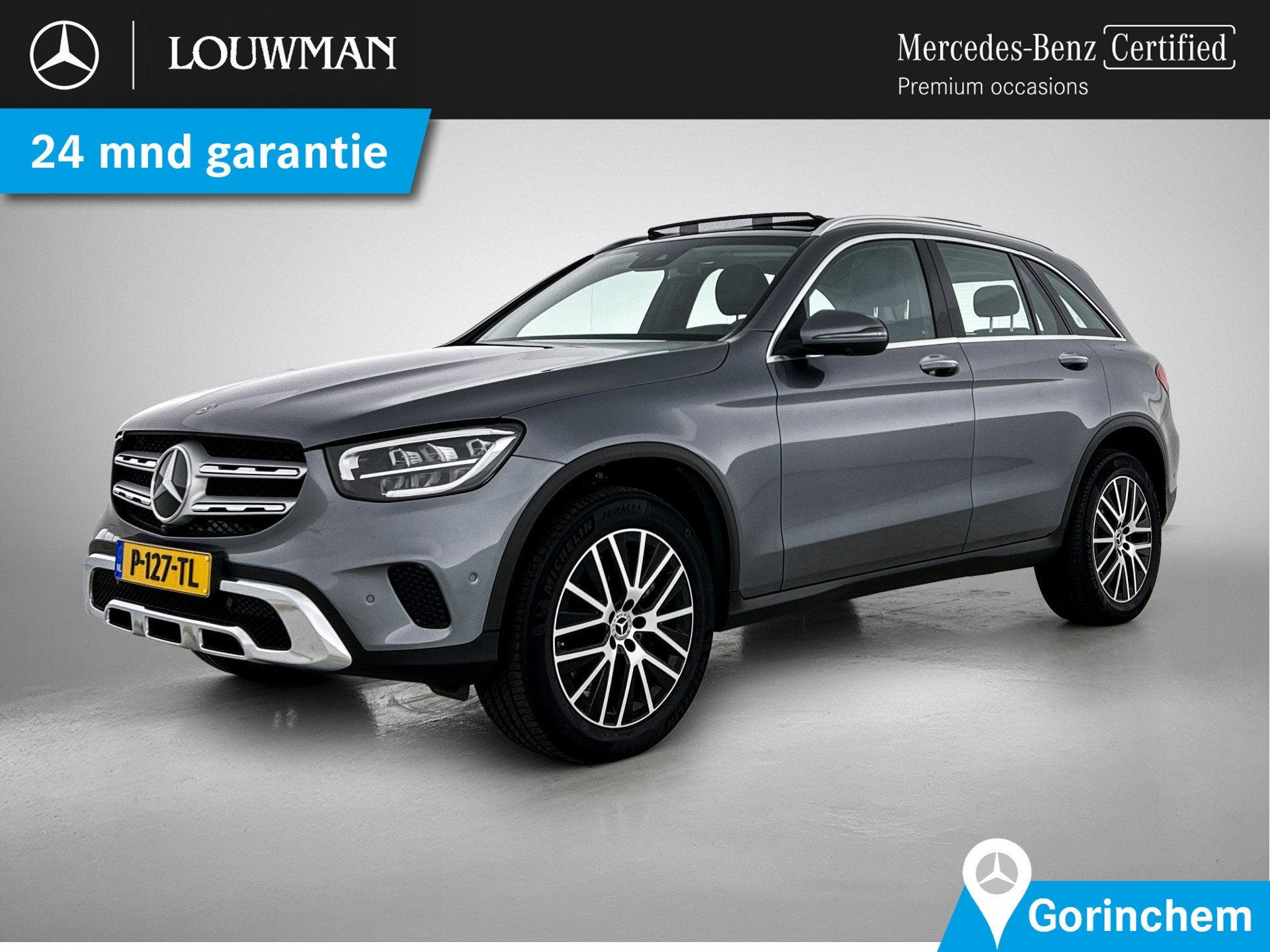 Mercedes-Benz GLC 300 e 4MATIC Business Solution Luxury Pano, Auto's, Automaat, 12 maanden, Gebruikt, 320 pk