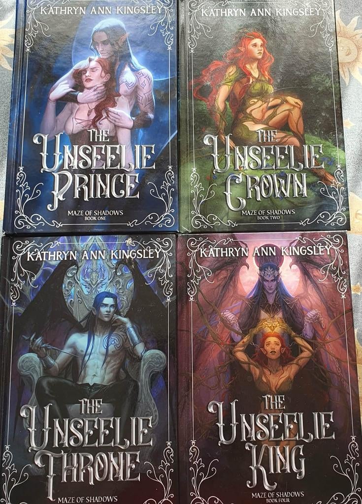 deel 1 t/m 4 van de serie maze of shadows, Ophalen of Verzenden, Zo goed als nieuw, Kingsley, K.A