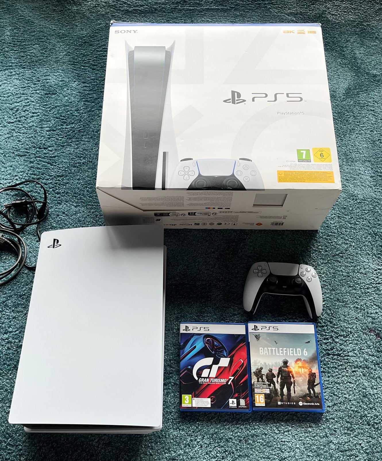 Playstation 5 Disc Edition - 825GB, Ophalen of Verzenden, Zo goed als nieuw
