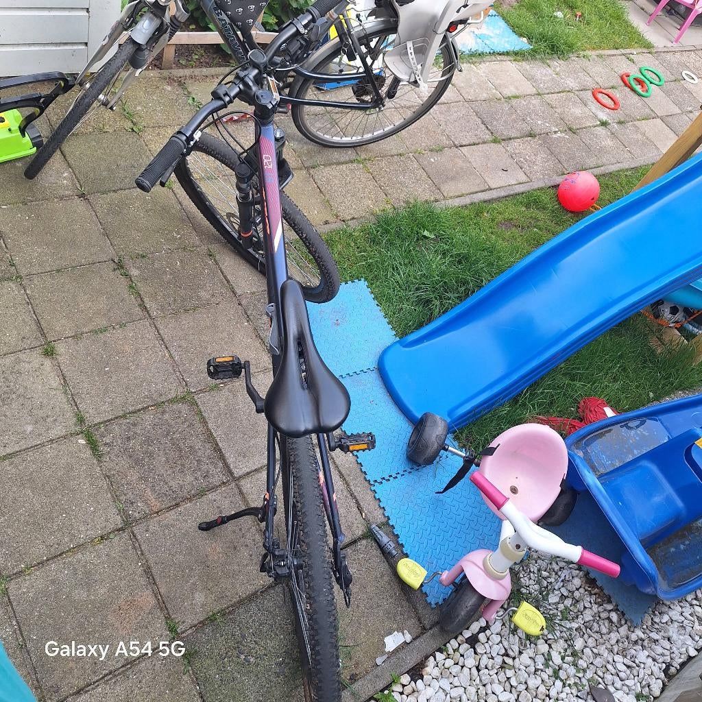 damesfiets rockrider st120, Overige merken, Gebruikt, 45 tot 49 cm, Ophalen of Verzenden